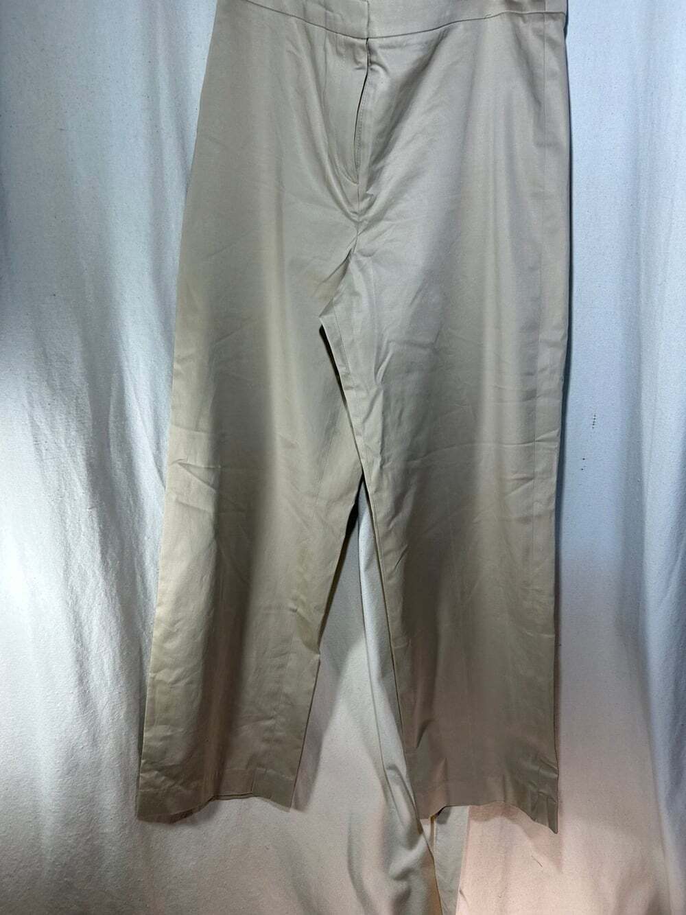 Talbots size 6 women’s slacks pants stretch beige READ